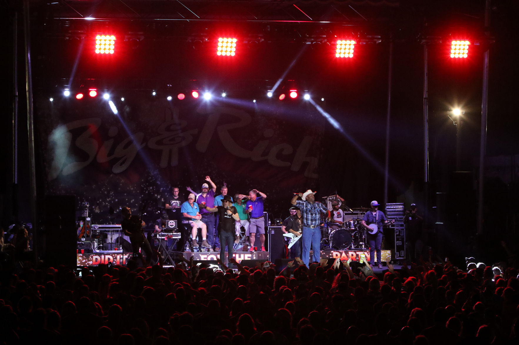 Big & Rich concert at the LaPorte County Fair